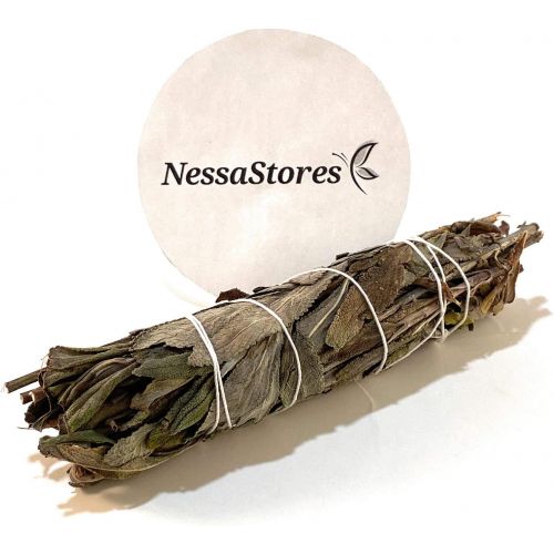  인센스스틱 NESSASTORES - Black Sage Smudge Incense 4-5 Bundle #JC-147 (8 pcs)