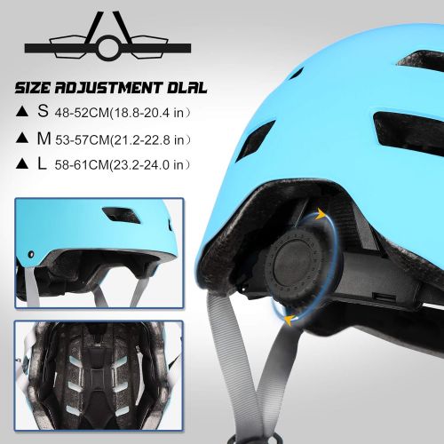  NESSKIN Skateboard Cycling Helmet - Two Removable Liners Ventilation Multi-Sport Cycling Skateboarding Scooter Roller for Kids, Youth & Adults