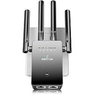 NETFUN 2022 Upgraded WiFi Extender Signal Booster for Home - up to 7000 sq.ft Coverage - Long Range Wireless Internet Repeater and Signal Amplifier with Ethernet Port - 1 Tap Setup, 5 Mod