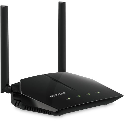  NETGEAR AC1200 Dual Band Smart WiFi Router, 5-port Gigabit Ethernet (R6120)