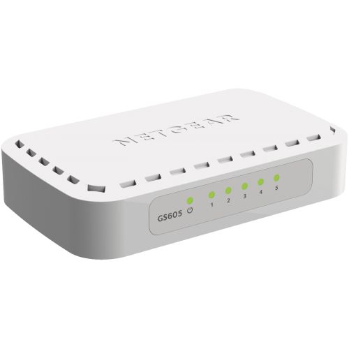  NETGEAR 5-Port Gigabit Ethernet Switch (GS605)