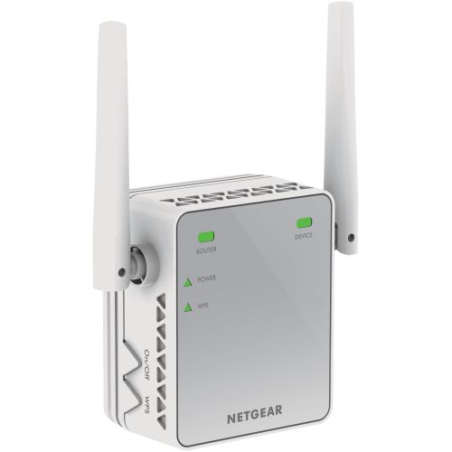  NETGEAR N300 WiFi Range Extender, Wall-Plug (EX2700)