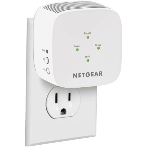  NETGEAR AC750 WiFi Range Extender, Wall-plug (EX3110)