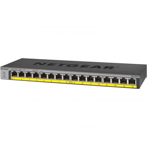  NETGEAR Netgear 16-Port PoEPoE+ Gigabit Ethernet Unmanaged Switch