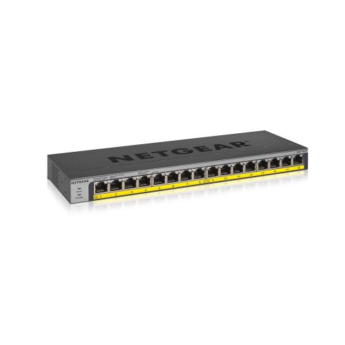  NETGEAR Netgear 16-Port PoEPoE+ Gigabit Ethernet Unmanaged Switch