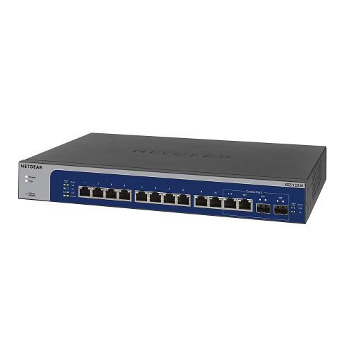  NETGEAR 12-port 10-Gigabit  Multi-Gigabit Ethernet Smart Managed Plus Switch