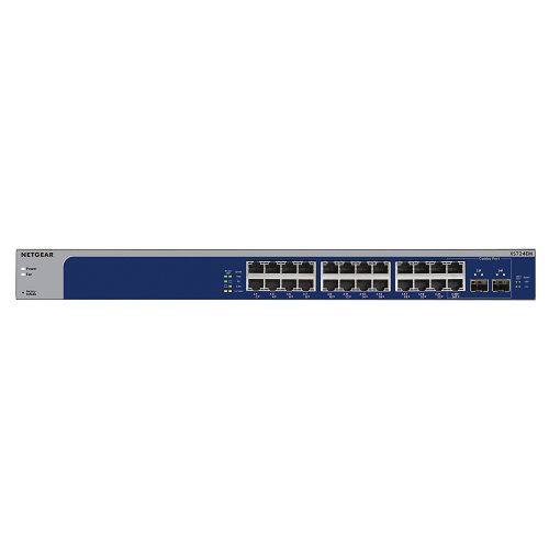  NETGEAR 24-port 10-Gigabit  Multi-Gigabit Ethernet Smart Managed Plus Switch