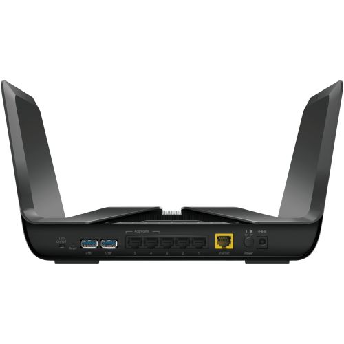  NETGEAR Nighthawk AX8 8-Stream AX6000 WiFi 6 Router, 802.11ax, Black (RAX80-100NAS)