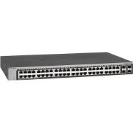 NETGEAR 48-Port Gigabit Ethernet Smart Switch (GS748T) - Managed, with 2 x 1G SFP and 2 x 1G Combo, Desktop or Rackmount, and Limited Lifetime Protection