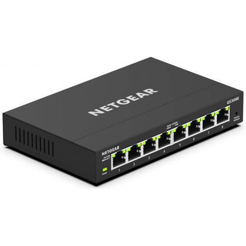  [아마존 핫딜]  [아마존핫딜]NETGEAR 8-Port Gigabit Ethernet Smart Managed Plus Switch (GS308E) - Desktop