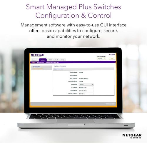  [아마존 핫딜]  [아마존핫딜]NETGEAR 8-Port Gigabit Ethernet Smart Managed Plus Switch (GS308E) - Desktop