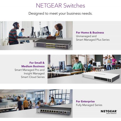  [아마존 핫딜]  [아마존핫딜]NETGEAR 8-Port Gigabit Ethernet Smart Managed Pro Switch (GS308T) - Desktop, Fanless Housing for Quiet Operation, S350 Series