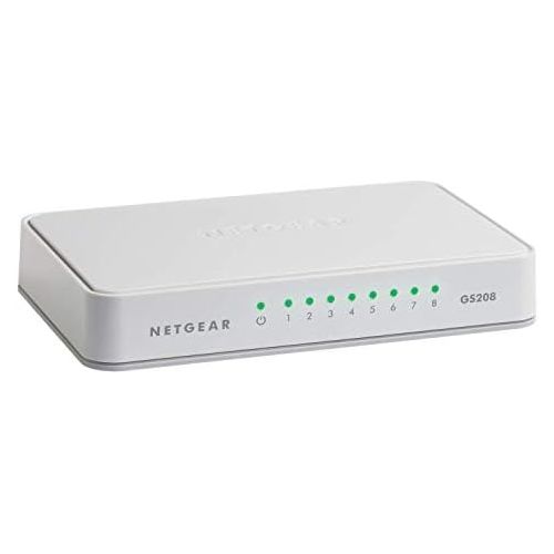  [아마존 핫딜]  [아마존핫딜]NETGEAR 8-Port Gigabit Ethernet Unmanaged Switch, Desktop, Internet Splitter, Fanless, Plug-and-Play (GS208)