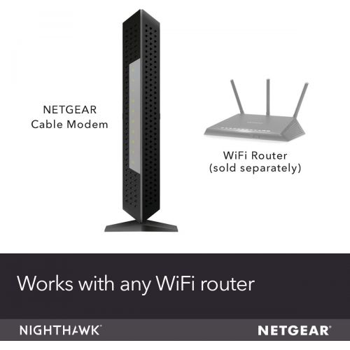  [아마존 핫딜]  [아마존핫딜]NETGEAR Nighthawk Cable Modem with Voice CM1150V - For Xfinity by Comcast Internet & Voice | Supports Cable Plans Up to 2 Gigabits | 2 Phone lines | 4 x 1G Ethernet ports | DOCSIS