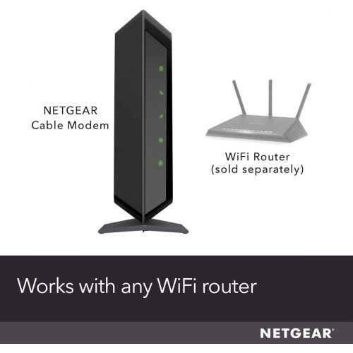  [아마존핫딜][아마존 핫딜] NETGEAR Cable Modem CM700 - Compatible with all Cable Providers including Xfinity by Comcast, Spectrum, Cox | For Cable Plans Up to 500 Mbps | DOCSIS 3.0