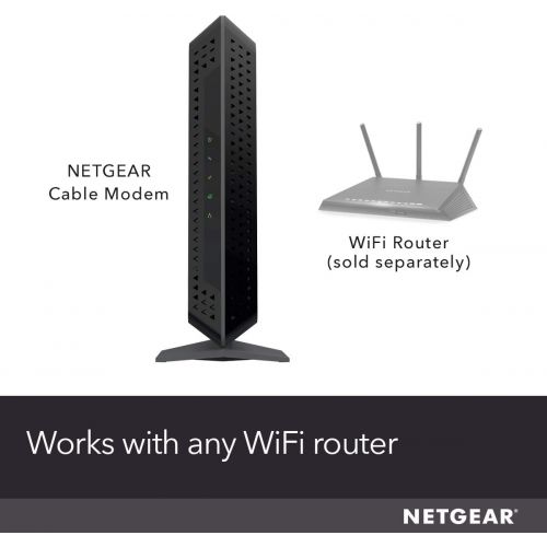  [아마존 핫딜] NETGEAR Cable Modem CM600 - Compatible with all Cable Providers including Xfinity by Comcast, Spectrum, Cox | For Cable Plans Up to 400 Mbps | DOCSIS 3.0