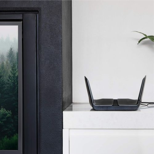  NETGEAR Nighthawk AX8 8-Stream WiFi 6 Router (RAX80) - AX6000 Wireless Speed (up to 6Gbps) | Coverage for Large Homes | 5 x 1G and 1x 2G Ethernet ports | 2 x 3.0 USB