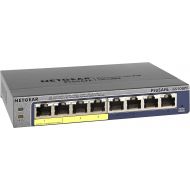 NETGEAR 8-Port PoE Gigabit Ethernet Plus Switch (GS108PEv3) - Managed, with 4 x PoE @ 53W, Desktop or Wall Mount, and Limited Lifetime Protection
