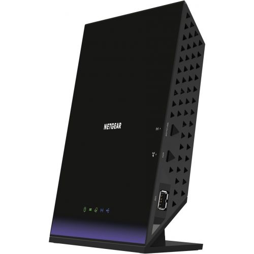  [아마존베스트]NETGEAR AC1600 WiFi VDSL/ADSL Modem Router  802.11ac Dual Band Gigabit (D6400-100NAS)