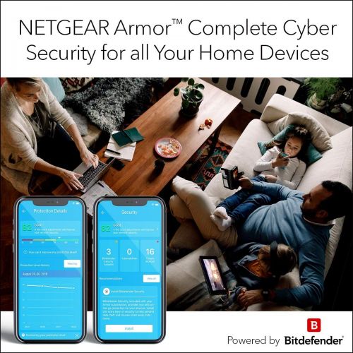  [아마존베스트]NETGEAR Orbi Whole Home WiFi 6 System with DOCSIS 3.1 Built-in Cable Modem (CBK752)  Cable Modem Router + 1 Satellite Extender | Covers up to 5,000 sq. ft. 40+ Devices | AX4200 (U