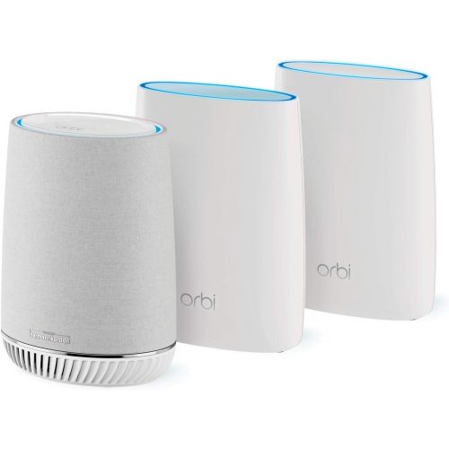  [아마존베스트]Orbi Mesh WiFi System with Satellite and Orbi Voice Smart Speaker by NETGEAR