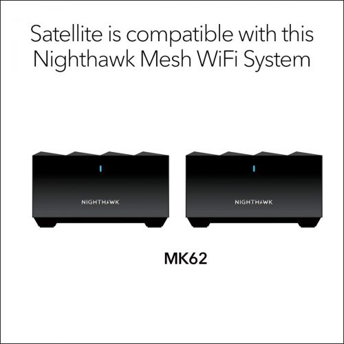  [아마존베스트]NETGEAR Nighthawk Whole Home Mesh WiFi 6 Add-on Satellite (MS60)  add up to 1,500 sq. ft. of Coverage