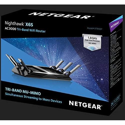  NETGEAR Netgear Nighthawk AC3000 WiFi Router X6S Model# R7900P-100NAS