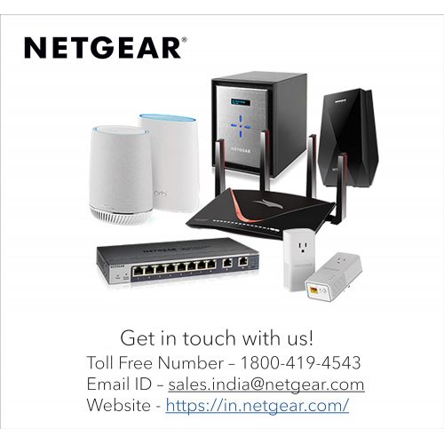  NETGEAR AC1600 WiFi VDSLADSL Modem Router  802.11ac Dual Band Gigabit (D6400-100NAS)