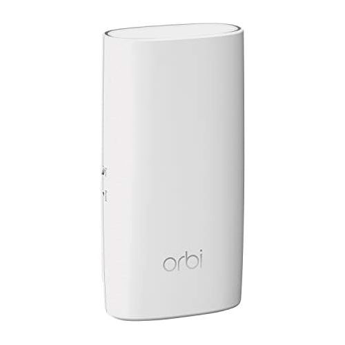  NETGEAR Orbi Wall-Plug Whole Home Mesh WiFi Satellite Extender - works with your Orbi router to add 1,500 sq. feet of coverage at speeds up to 2.2 Gbps, AC2200 (RBW30)