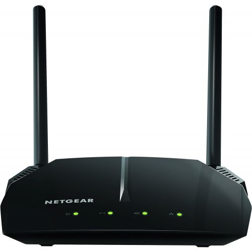  NETGEAR AC1200 Dual Band Smart WiFi Router, Fast Ethernet (R6120)