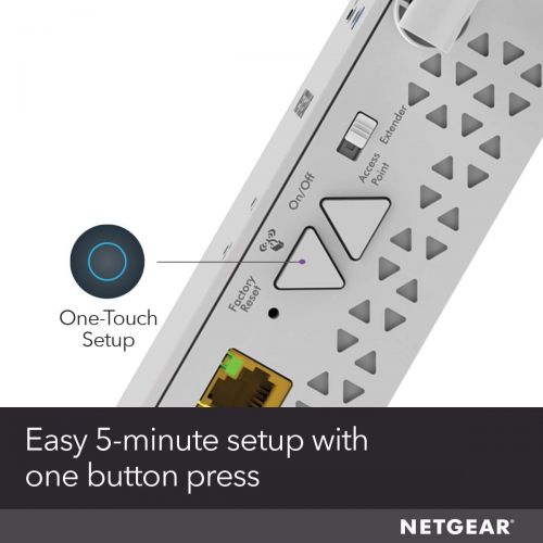  NETGEAR AC1200 WiFi Range Extender (EX6150-100NAS)