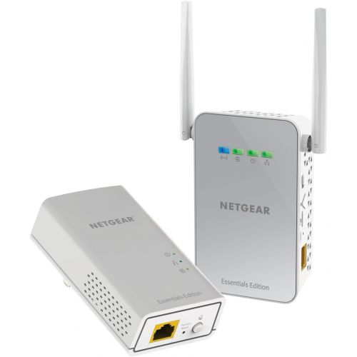  NETGEAR PowerLINE 1000 Mbps WiFi, 802.11ac, 1 Gigabit Port - Essentials Edition (PLW1010-100NAS)