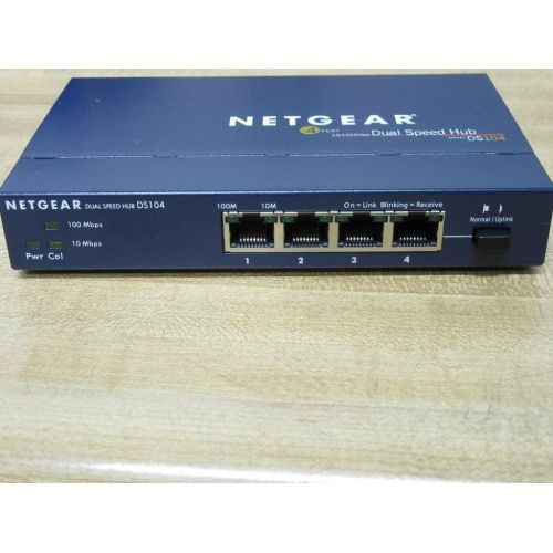  NETGEAR Netgear DS104NA HUB 4-PORT 10100MBPS COMPACT
