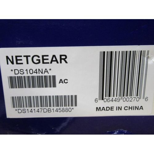  NETGEAR Netgear DS104NA HUB 4-PORT 10100MBPS COMPACT