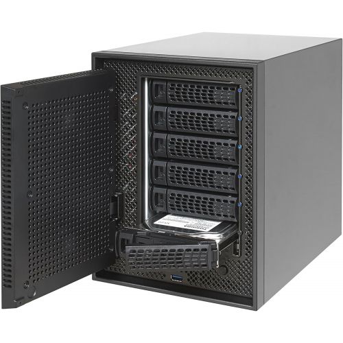  NETGEAR ReadyNAS 6-Bay Ultimate Performance Network Attached Storage, Diskless, 60TB Capacity, Intel Xeon 2.2GHz Quad Core Processor, 8GB RAM (RN626X00-100NES)