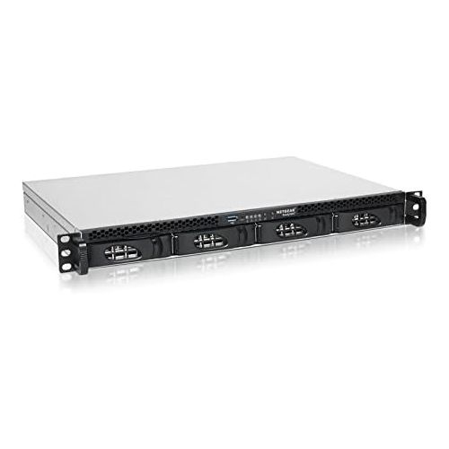  NETGEAR ReadyNAS 2304, Rackmount 1U 4-bay, Dual Gigabit Ethernet, Diskless (RR230400)