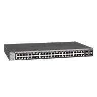 NETGEAR 48-Port Gigabit Ethernet Smart Managed Pro Switch (GS748T) - with 4 x 1G SFP, Desktop/Rackmount, and ProSAFE Limited Lifetime Protection