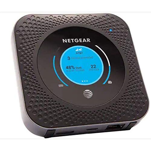  NETGEAR Netgear Nighthawk MR1100 4G LTE Mobile Hotspot Router (AT&T GSM Unlocked)(Steel Gray)