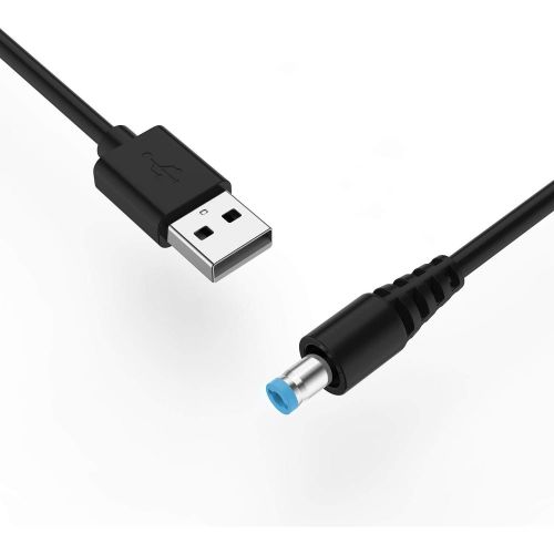  [아마존베스트]NEUE DAWN Multi Connector Universal Converter USB Cable to DC Male Hollow Plug Adapter Cable 5.5 x 2.1 mm to 7 Connectors: 2.5 x 0.7 mm/3.0 x 1.0 mm/3.5 x 1.35 mm/4.0 x 1.7 mm/5.5
