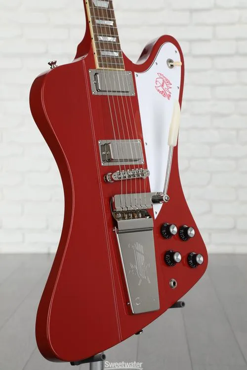  NEW
? Epiphone 1963 Firebird V Electric Guitar - Ember Red