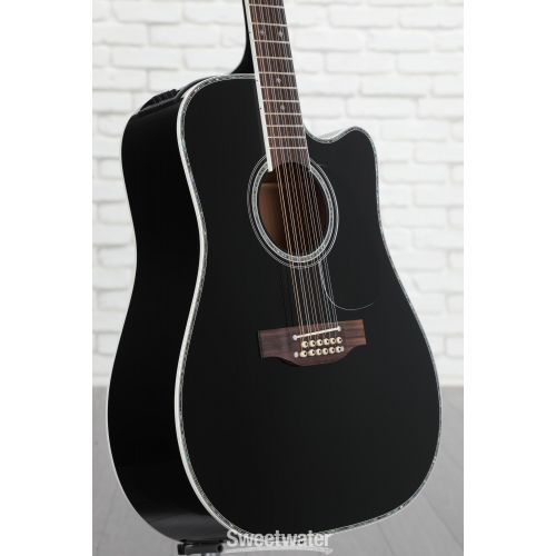  NEW
? Takamine JEF381DX 12-string Dreadnought Acoustic-electric Guitar - Black