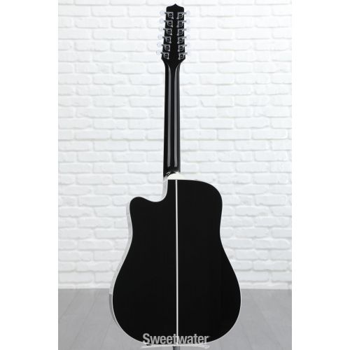  NEW
? Takamine JEF381DX 12-string Dreadnought Acoustic-electric Guitar - Black