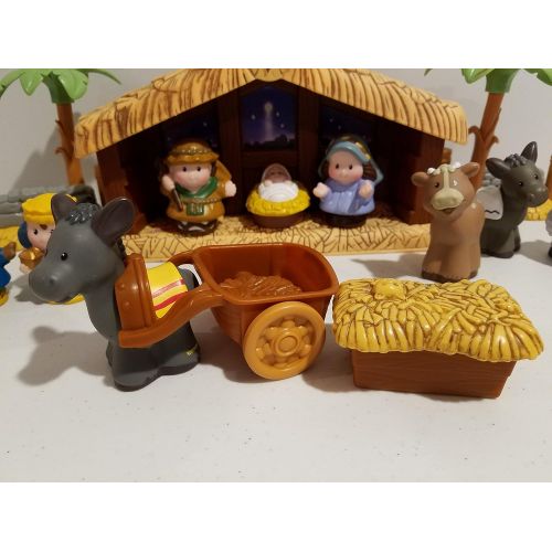 피셔프라이스 NEW Little People Christmas Story Nativity with Lights and Sounds Home Decor by Fisher-Price