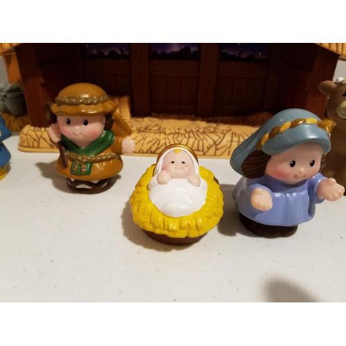 피셔프라이스 NEW Little People Christmas Story Nativity with Lights and Sounds Home Decor by Fisher-Price