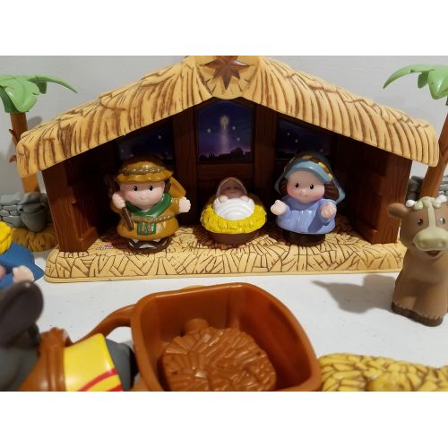 피셔프라이스 NEW Little People Christmas Story Nativity with Lights and Sounds Home Decor by Fisher-Price