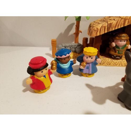 피셔프라이스 NEW Little People Christmas Story Nativity with Lights and Sounds Home Decor by Fisher-Price