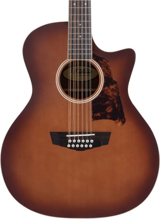  D'Angelico Premier Fulton 12-string Acoustic-electric Guitar - Caramel Burst