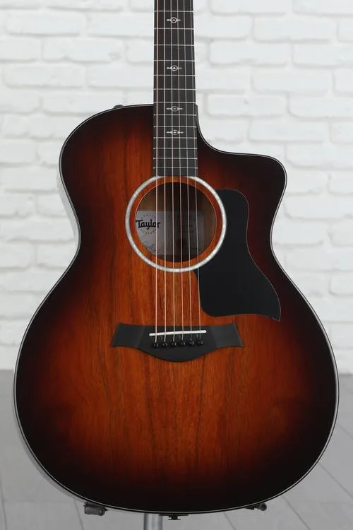  Taylor 224ce-K DLX Grand Auditorium Acoustic-electric Guitar - Tobacco