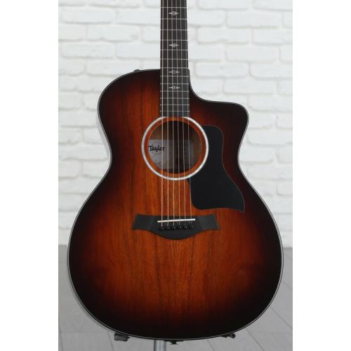  Taylor 224ce-K DLX Grand Auditorium Acoustic-electric Guitar - Tobacco