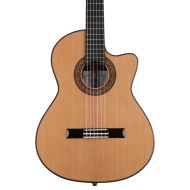 NEW
? Alvarez Yairi CYM75CE Masterworks Classical Acoustic-electric Guitar - Natural